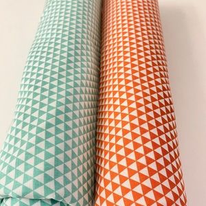 Cotton fabrics for sewing set of 2